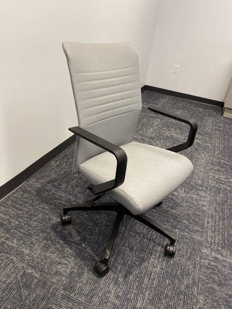 A grey chair