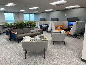 Office seating area