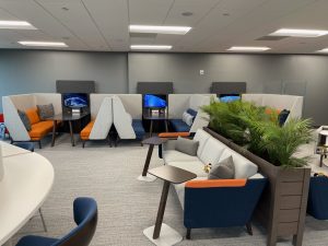 Office seating area