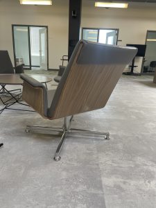 A grey chair