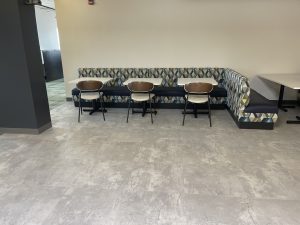 An office seating area